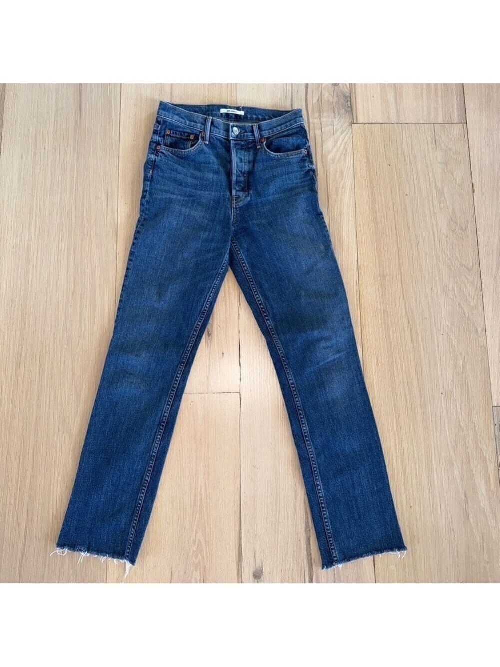 GRLFRND Natalia High-Rise Skinny Split Jean in Ma Belle Amie Revolve Size 26